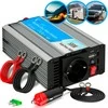 EXTRALINK automobilio įtampos keitiklis 12V-230V 500W modifikuotas sinusas OPIM-500W