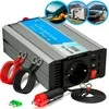 EXTRALINK automobilio įtampos keitiklis 12V-230V 300W grynas sinusas OPIP-300W