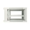 EXTRALINK 6U 600X600 ASP sieninė spintelė metalinių durų pilka