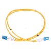 Extralink LC/UPC-LC/UPC | Jednomodowy, Duplex, G652D, 3mm, 0,5m
