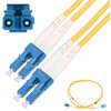 Extralink LC/UPC to LC/UPC Patch Cord, Single Mode, Duplex, G657A1, 3mm, 5m