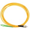 Extralink Patch Cord SC/APC-FC/UPC, Singlemode, Simplex, G657A1, 3mm, 2m