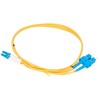 EXTRALINK Patchcord SC/UPC-LC/UPC SM dvipusis G652D 3,0 mm 1 m PVC
