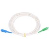 Extralink Patchcord SC/UPC-SC/APC, LSZH, Singlemode, Simplex, G.657B3, 3mm, Easy Flex, 15m