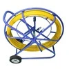 Extralink Cable Pulling Rod 10mm 150m, Fiberglass FRP, Diameter 10mm, Length 150m, Geltona