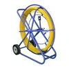 Extralink Cable Pulling Rod 10mm 150m, Fiberglass FRP, Diameter 10mm, Length 150m, Geltona