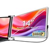 Monitorius „Extralink Smart Life S14 14“ | Nešiojamieji nešiojamųjų kompiuterių monitoriai | 2 monitoriai, IPS, 1920 x 1200