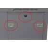 EXTRALINK 18U 600X450 ant sienos montuojama spintelė pilka
