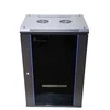 EXTRALINK 18U 600X600 ant sienos montuojama spintelė juodas