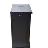 EXTRALINK 18U 600X600 ant sienos montuojama spintelė juodas