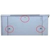 EXTRALINK 42U 600x1000 standing rackmount cabinet juodas