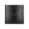 Extralink EX.7263-12U 600x450 Juoda | Spinta stovas | montuojamas ant sienos