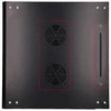 Extralink EX.7225-6U 600x450 Juoda | Spinta stovas | montuojamas ant sienos