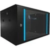 Extralink EX.7225-6U 600x450 Juoda | Spinta stovas | montuojamas ant sienos