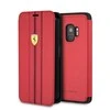 Dėklas „Ferrari“ knyga FESURFLBKTS9REB S9 G960 raudona miesto