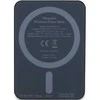 Ferrari Powerbank FEPB5MNCAK 15W 5000mAh juodos spalvos Metal Logo MagSafe
