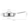 Keptuvė Fiskars All Steel 1064746; 26 cm
