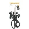 Fiskars Žirklės paaugliams 20cm juodos su baltais taškeliais 1067867