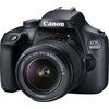 Canon EOS 4000D 18-55 III EU26 SLR Camera Kit, Megapixel 18 MP, Image stabilizer, ISO 12800, Ekranas diagonal 2.7 ", Wi-Fi, Video recording, APS-C, Juodas