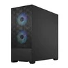 „Fractal Design“ | „op Air RGB“ | Šoninis langas | Juodas TG skaidraus atspalvio | ATX, mATX, Mini ITX | ATX