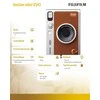Fujifilm Momentinis fotoaparatas instax mini EVO BROWN (Rudas)