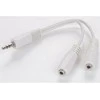 GEMBIRD CCA-415W Gembird MINIJACK M -> 2xMINIJACK F