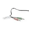Gembird | MHS-001-GW | Stereo ausinės | Su mikrofonu | 3.5 mm | Glossy baltas