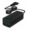 Gembird GaN 4x USB maitinimo šaltinis 100W, juodas