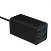 „Gembird“ USB PD USB C tipo, 4x USB, 65 W, GaN, juodas