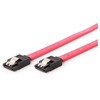GEMBIRD CC-SATAM-DATA-XL Gembird Serial ATA III 100 cm Data Cable, metal clips, red