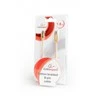 GEMBIRD CCB-mUSB2B-AMLM-6-G USB–8 kontaktų kabelis, medvilninis pintas metalinis jungiklis, 1,8 m, auksinis