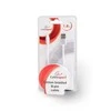 GEMBIRD CCB-mUSB2B-AMLM-6-S Gembird USB–8 kontaktų kabelis, medvilninis pintas, metalinės jungtys, 1,8 m, sidabrinis