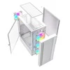 GEMBIRD kompiuterio dėklas Fornax 4000 ATX - ARGB apšvietimas baltas