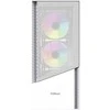 GEMBIRD kompiuterio dėklas Fornax 4300W ATX - ARGB Backlight Baltas