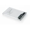 GEMBIRD EE2-U3S9-6 Gembird HDD/SSD korpusas, skirtas 2,5 SATA - USB 3.0, 9,5 mm, skaidrus plastikas
