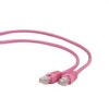 GEMBIRD PP12-2M/RO Gembird patchcord RJ45, cat.5e, UTP, 2m, rožinė