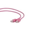 GEMBIRD PP12-2M/RO Gembird patchcord RJ45, cat.5e, UTP, 2m, rožinė