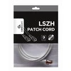 GEMBIRD PP6A-LSZHCU-W-2M patchcord RJ45 kat. 6A SFTP LSZH 2m baltas