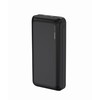 Išorinė baterija Power Bank Gembird PB20-02 20000mAh juoda