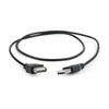 GEMBIRD CC-USB2-AMAF-75CM/300-BK USB 2.0 A - A-lizdas 75cm laidas Juodas