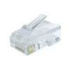 GEMBIRD LC-8P8C-002/50 Gembird LAN modulinis kištukas 8P8C kietam CAT6 LAN kabeliui, 30U 50 vnt.