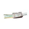 GEMBIRD LC-PTF-01/100 Gembird Universalus praėjimo modulinis FTP kištukas 8P8C, 100 vnt., tvirtas ir suvytas