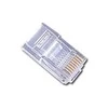GEMBIRD PLUG3UP6/10 Gembird modulinis LAN kištukas 6u auksiniu dengtas - komplekte 10 vnt., kietieji laidai