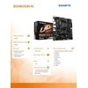 Pagrindinė plokštė Gigabyte Gigabaitas | B550M DS3H AC 1,0/1,1/1,2/1,3/1,5 M/B | Procesorių šeima AMD | Procesoriaus lizdas AM4 | DDR4 DIMM | Atminties lizdai 4 | Palaikomos standžiojo disko sąsajos SATA, M.2 | SATA jungčių skaičius 4 | Lustų rinkinys AMD B550 | Mikro ATX