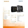 Pagrindinė plokštė „Gigabyte“ | B650M S2H 1.0 M/B | Procesorių šeima AMD | Procesoriaus lizdas AM5 | DDR5 DIMM | Atminties lizdai 2 | Palaikomos standžiojo disko sąsajos SATA | SATA jungčių skaičius 4 | Lustų rinkinys AMD B650 | Micro ATX
