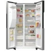 Dviduris laisvai pastatomas šaldytuvas Gorenje NRR9185ESXL, 550 l, Sidabrinis