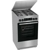 Viryklė Gorenje GKS5C71XF Freestanding cooker with orkaitė Sidabrinis