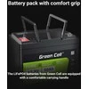 Green Cell Žalias Cell Žalias Cell CUBE LiFePO4 50Ah 12.8V 640Wh ličio geležies fosfato baterija kemperiui, golfo vežimėliui, vėjo jėgainei