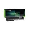 GREENCELL HP61 Baterija Žalias Cell HSTNN-DB2K SX09 SX06 skirta HP EliteBook 2560p 2570p