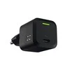 Green Cell Žalias Cell Žalias CELL Charger USB-C GaN GC PowerGaN 33W PD 3.0 QC 3.0 1x USB-C juodas